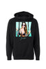 InkAddict MENS WILDE Pullover Hoodie BLACK