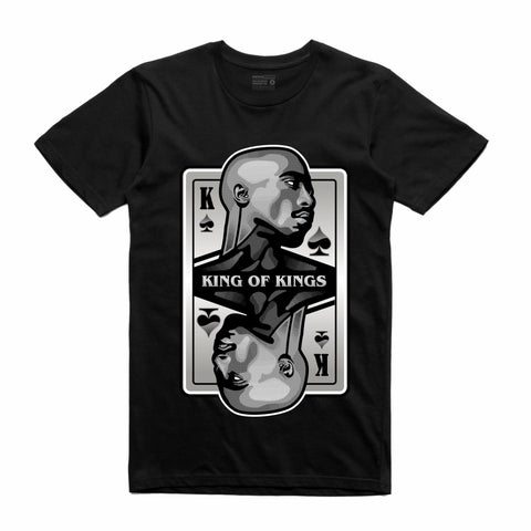 Streetwear on Demand KING OF KINGS THUG TEE BLACK