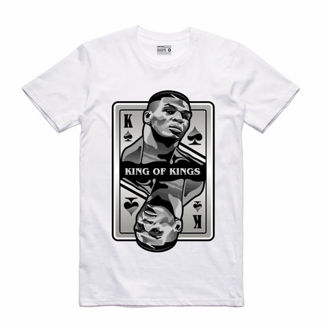 Streetwear on Demand KING OF KINGS TYSON TEE WHITE