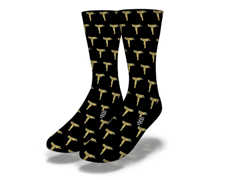 SAVVY SOX MAC 10 BLACK SOCKS