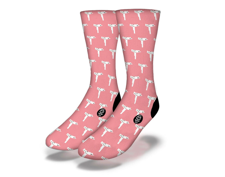 SAVVY SOX MAC 10 SALMON SOCKS