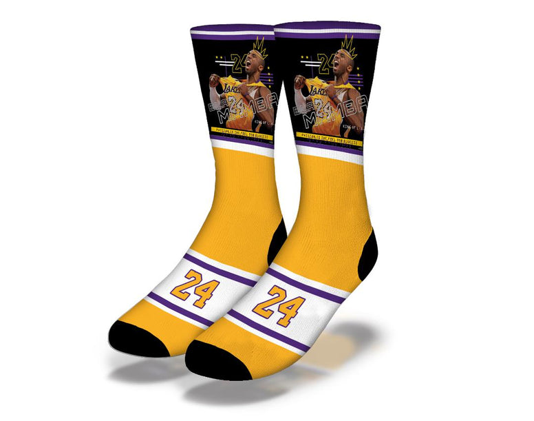 SAVVY SOX x RETRO KINGS MAMBA GOLD SOCKS