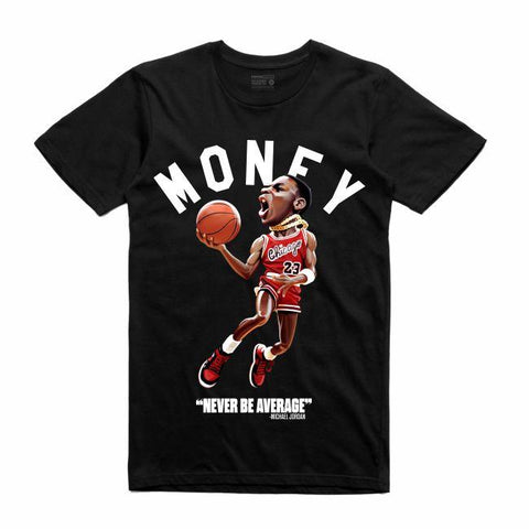 Streetwear on Demand TOONS MJ TEE BLACK