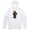 Streetwear on Demand MJ BEAR HOODIE WHITE