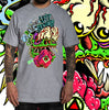 Art Society x Retro Kings MONSTER DROP TEE GREY