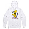 Streetwear on Demand MAMBA BART BOOTLEG HOODIE WHITE