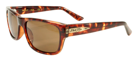 BLACK FLYS McFLY SUNGLASSES TORTOISE BROWN LENS