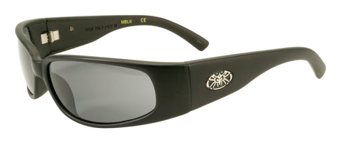 BLACK FLYS MICRO FLY 2 SUNGLASSES MATTE BLACK POLARIZED