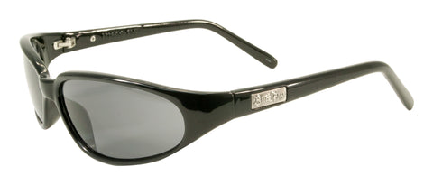 BLACK FLYS MICRO FLY SUNGLASSES SHINY BLACK POLARIZED
