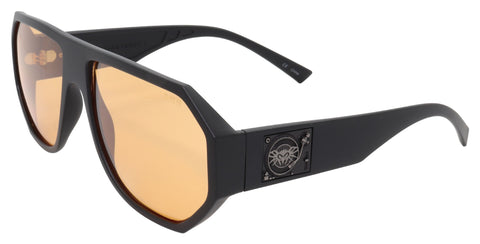 BLACK FLYS MIX MASTER FLY SUNGLASSES MATTE BLACK ORANGE FLASH