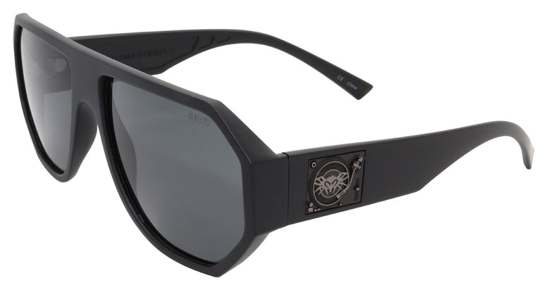 BLACK FLYS MIX MASTER FLY SUNGLASSES MATTE BLACK SMOKE