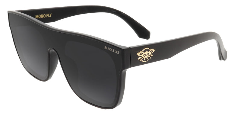 BLACK FLYS MONO FLY SUNGLASSES MATTE BLACK SMOKE LENS