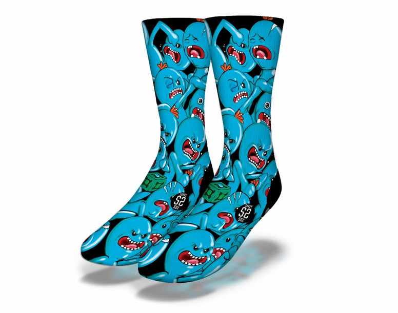 SAVVY SOX MR. MEESEEKS SOCKS