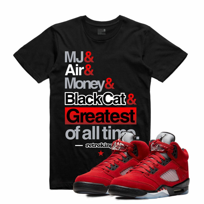 Retro Kings AJ5 TORO BRAVO NICKNAME TEE BLACK