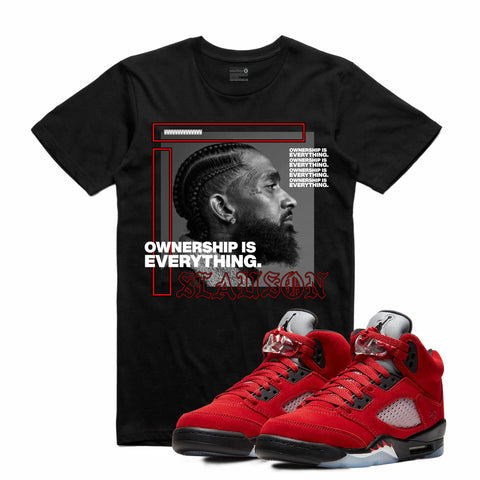 Retro Kings AJ5 TORO BRAVO OWNERSHIP TEE BLACK
