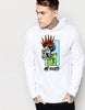 Art Society MISCREANT HOODIE WHITE