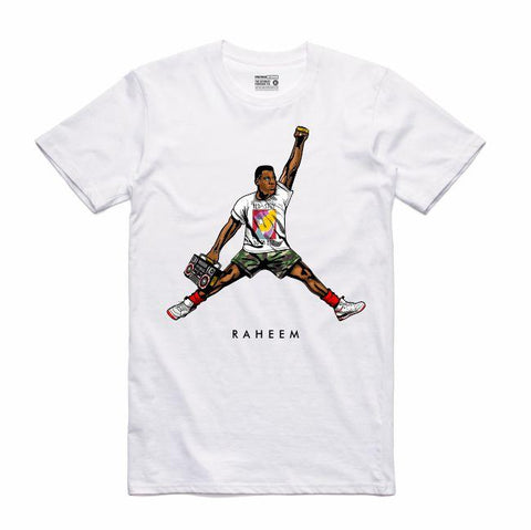 Streetwear on Demand JMPMN RAHEEM TEE WHITE