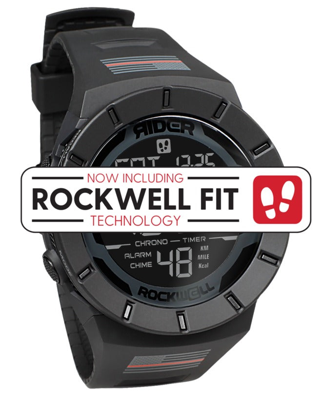 ROCKWELL THE COLISEUM FIT WATCH THIN RED LINE FIRE