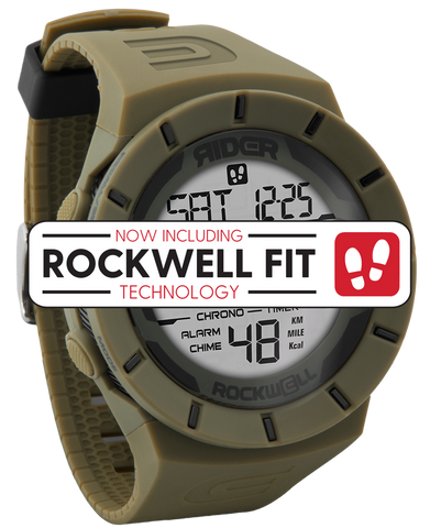 ROCKWELL THE COLISEUM FIT WATCH TAN / BLACK