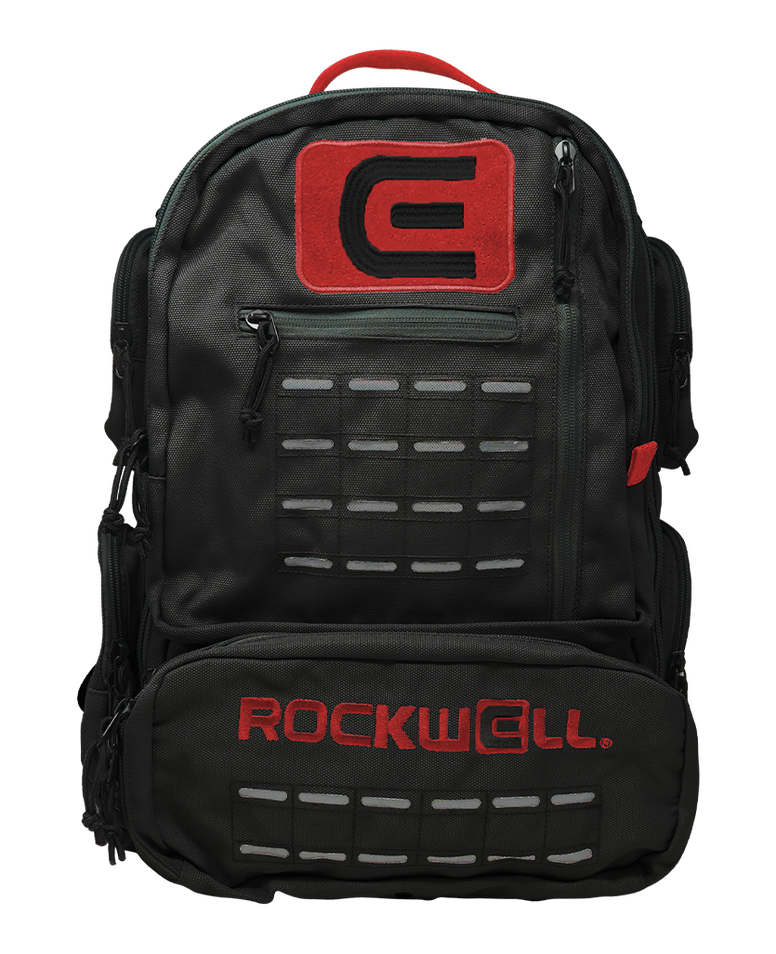 ROCKWELL RUCK DELUXE PACK BLACK/RED