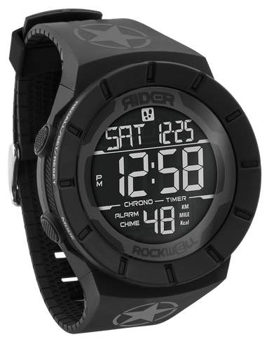 ROCKWELL THE COLISEUM FIT WATCH ARMY BLACK