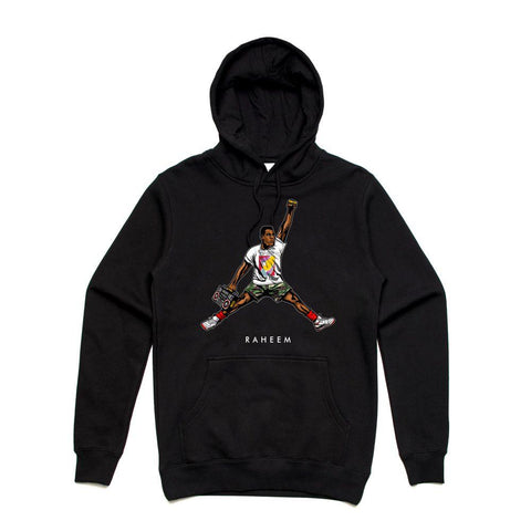 Streetwear on Demand RAHEEM JMPMN HOODIE BLACK