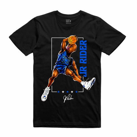 Streetwear on Demand LEGENDS RIDER TEE BLACK