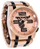 ROCKWELL THE 50mm WATCH ROSE GOLD BLACK CERAMIC