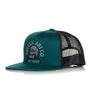 Sullen Collective RUN THROUGH SNAPBACK HAT TEAL / BLACK