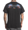Sullen IRON SKULL Tee Shirt BLACK