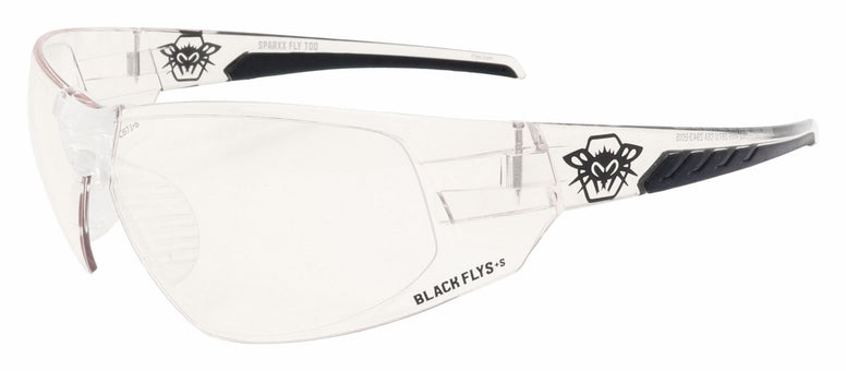 BLACK FLYS SPARXX FLY TOO SAFETY SUNGLASSES CLEAR