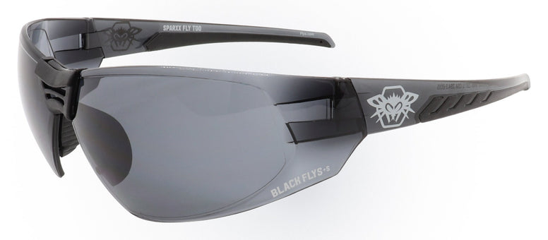 BLACK FLYS SPARXX FLY TOO SAFETY SUNGLASSES MATTE BLACK