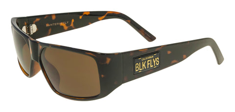 BLACK FLYS SANTERIA CALI PLATE SUNGLASSES TORTOISE