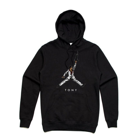 Streetwear on Demand SCARFACE JMPMN HOODIE BLACK