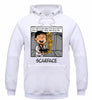 Streetwear on Demand PNUTS SCARFACE HOODIE WHITE