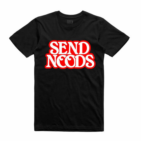 Streetwear on Demand CULTURE SEND NOODS TEE BLACK