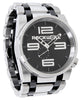 ROCKWELL THE 50mm WATCH SILVER BLACK CERAMIC