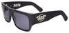 BLACK FLYS x SRH CASINO FLYS SUNGLASSES MATTE BLACK SMOKE LENS