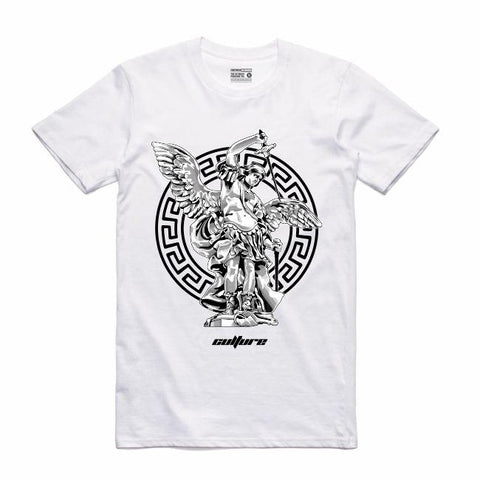 Streetwear on Demand CULTURE ST. MICHAEL TEE WHITE