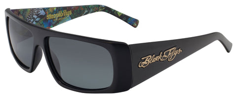 BLACK FLYS x SLIGHTLY STOOPID SUNGLASSES MATTE BLACK POLARIZED