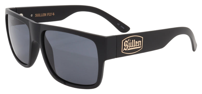 BLACK FLYS X SULLEN FLY 4 SUNGLASSES MATTE BLACK SMOKE