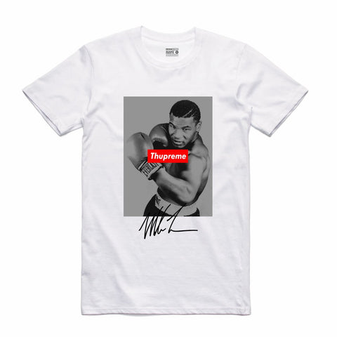 Streetwear on Demand THUPREME SIGNATURE TEE WHITE