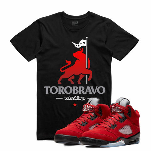 Retro Kings AJ5 TORO BRAVO SELF TITLED TEE BLACK