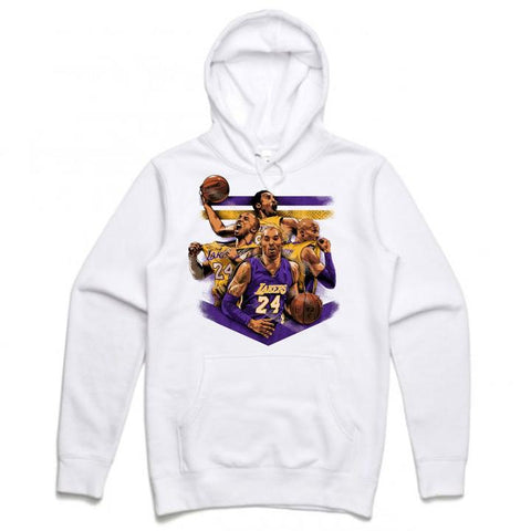 Streetwear on Demand TRIBUTE MAMBA HOODIE WHITE