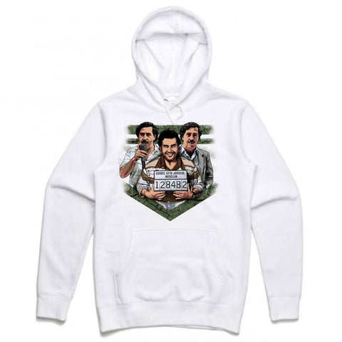 Streetwear on Demand TRIBUTE PABLO HOODIE WHITE