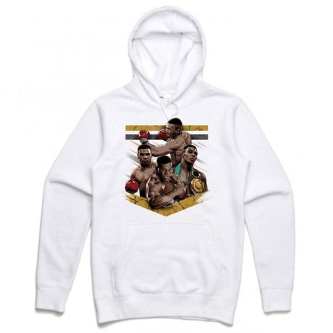 Streetwear on Demand TRIBUTE TYSON HOODIE WHITE