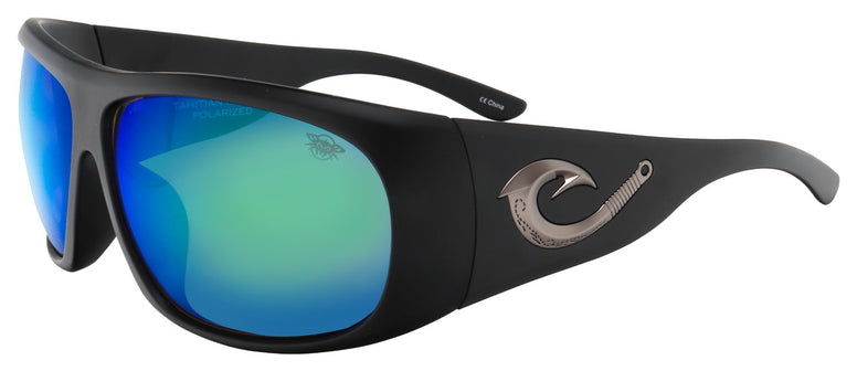 BLACK FLYS TAHITIAN HOOKER MATTE BLACK POLARIZED BLUE