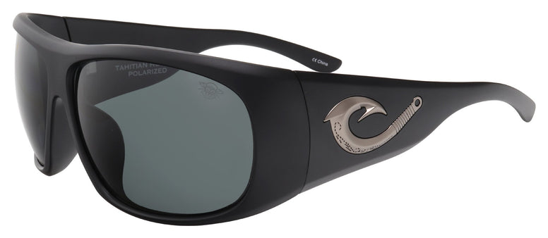 BLACK FLYS TAHITIAN HOOKER MATTE BLACK POLARIZED SMOKE