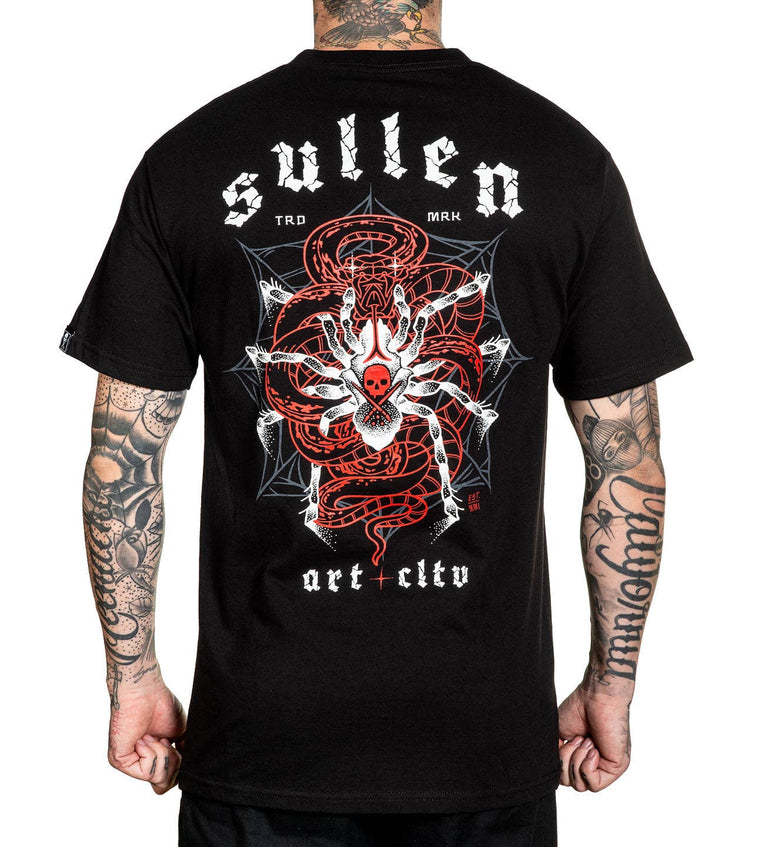 SULLEN VENOM TEE SHIRT BLACK