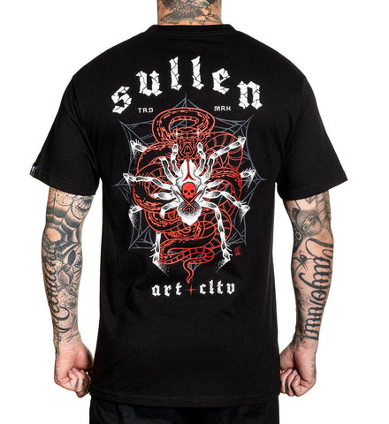 SULLEN VENOM TEE SHIRT BLACK